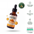 Complete Liver Support Drops (1500mg) by Anchr, 2 fl oz amber dropper bottle with third-party lab tested seal, natural orange flavor and 60-day money-back guarantee